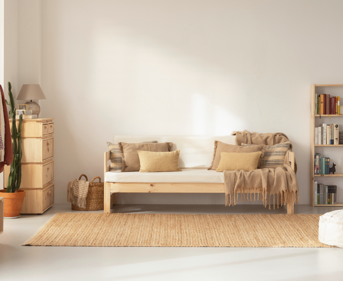 Novo sofá-cama duplo